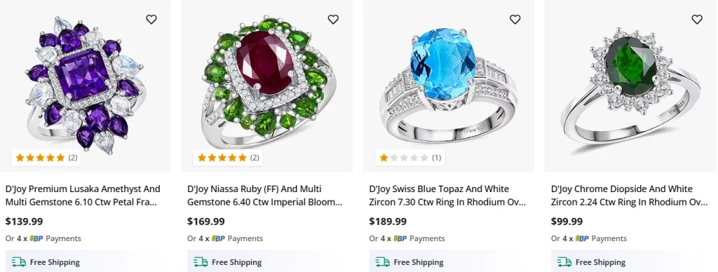 shop lc rings