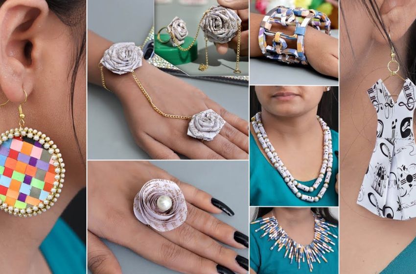 Ways To Recycle Wasted Materials Into Beautiful Pieces Of Jewelry